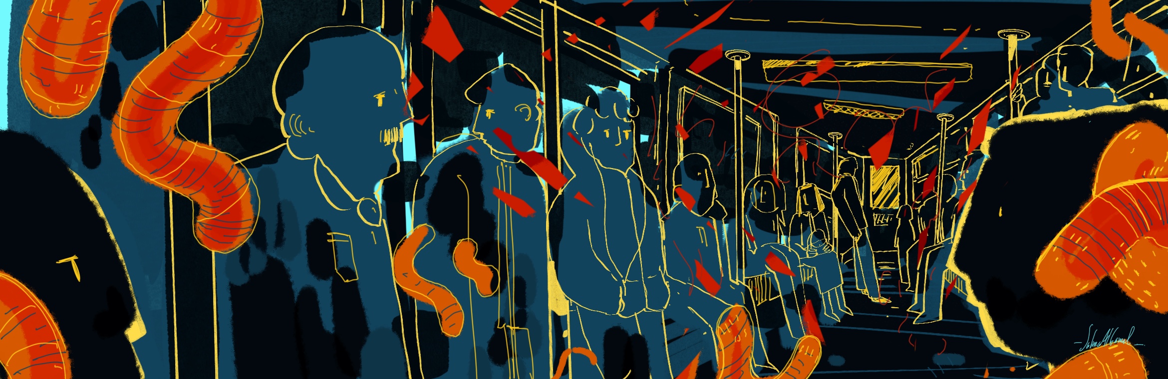In Other Words | Mr. Fahmi Rides the Metro by Haytham El Wardany