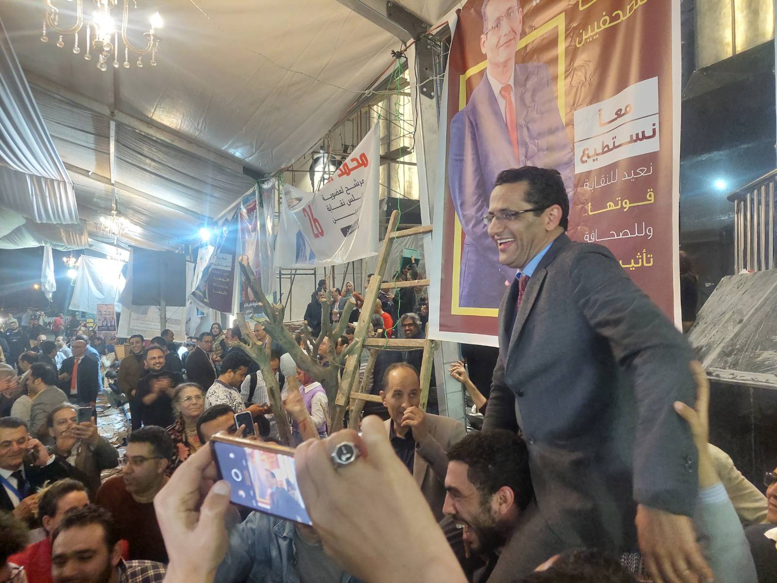 في حضرة «الاستقلال»: حوار مع نقيب الصحفيين الجديد 1/3