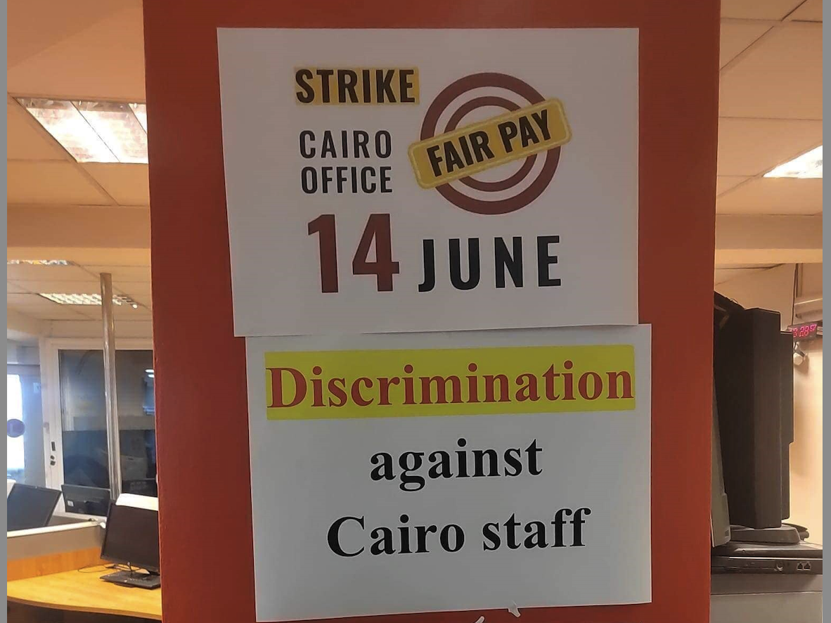 ‘We are not cheap labor:’ BBC workers in Cairo strike over low wages, discrimination