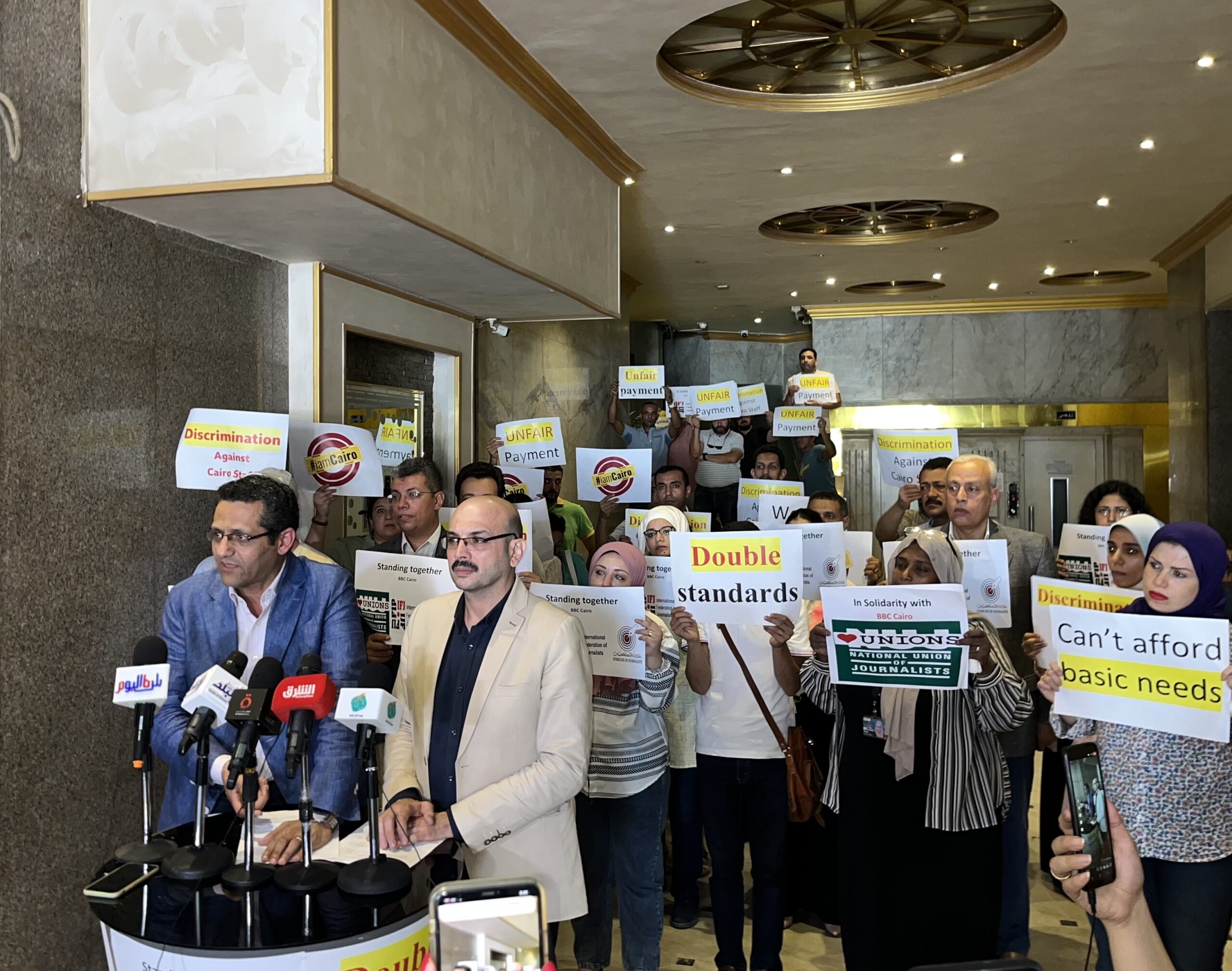 صحفيو «بي بي سي» القاهرة يجددون إضرابهم 4 سبتمبر حال تجاهل الإدارة مطالبهم