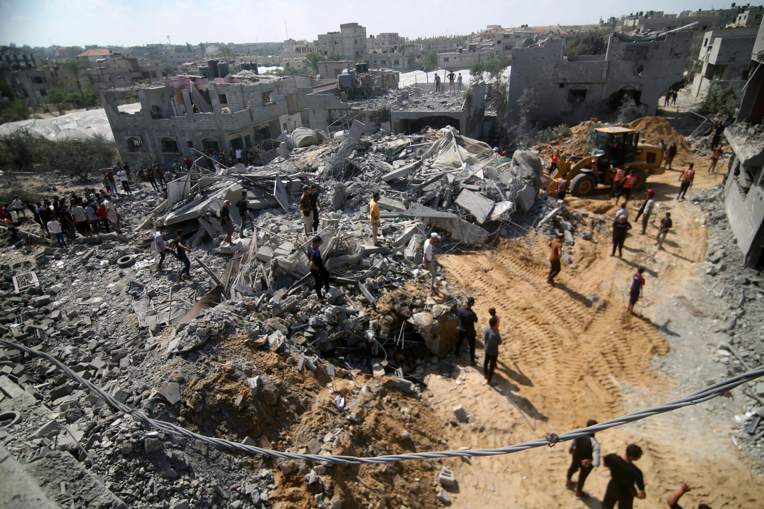 Israel orders expulsion of 1.1 million Palestinians in north Gaza in 24 hours as ground invasion looms