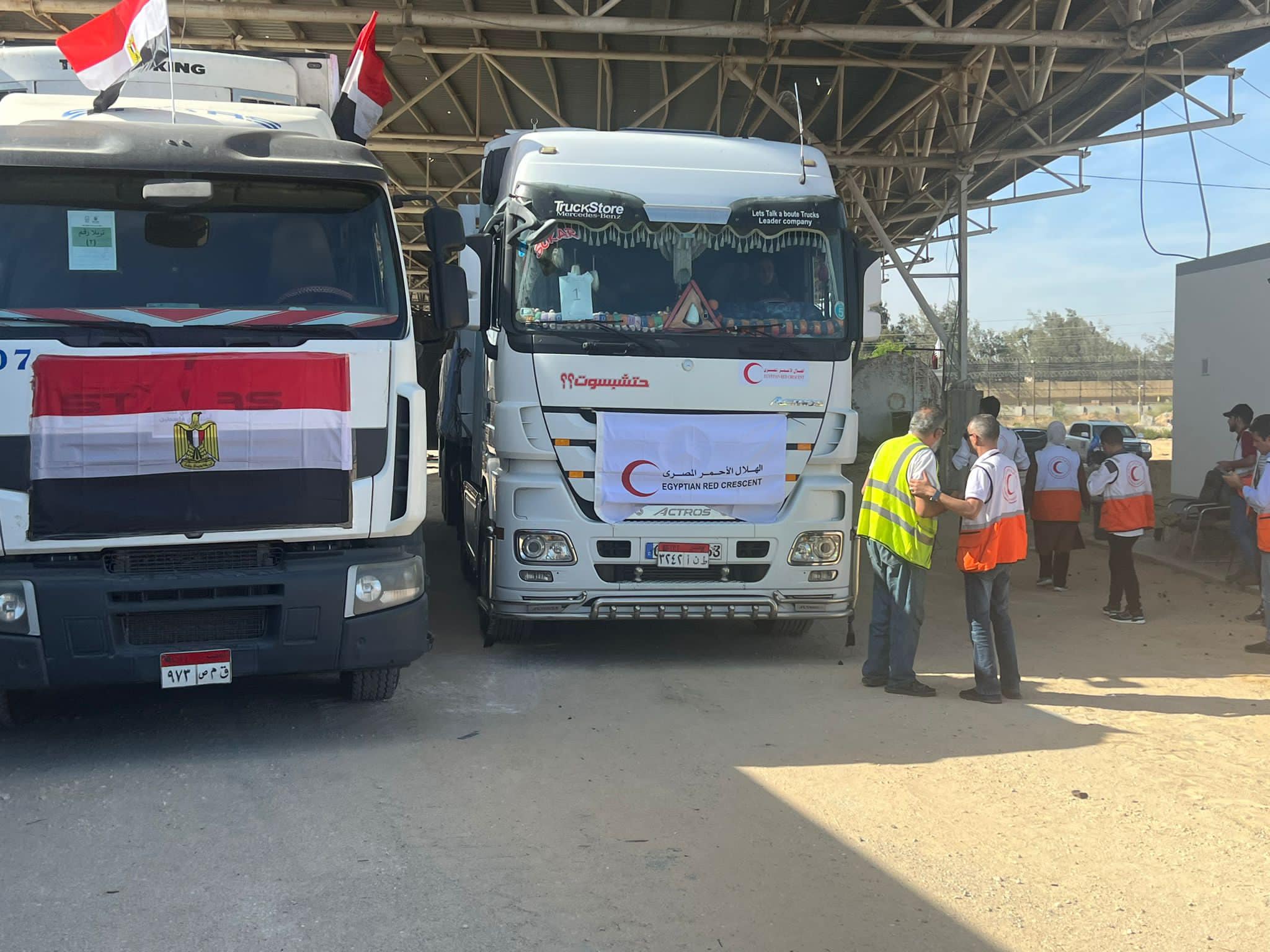 السيسي يدعو الجميع لاحترام السيادة المصرية | «الخارجية» تندد بإعاقة إسرائيل لدخول المساعدات الإنسانية لغزة
