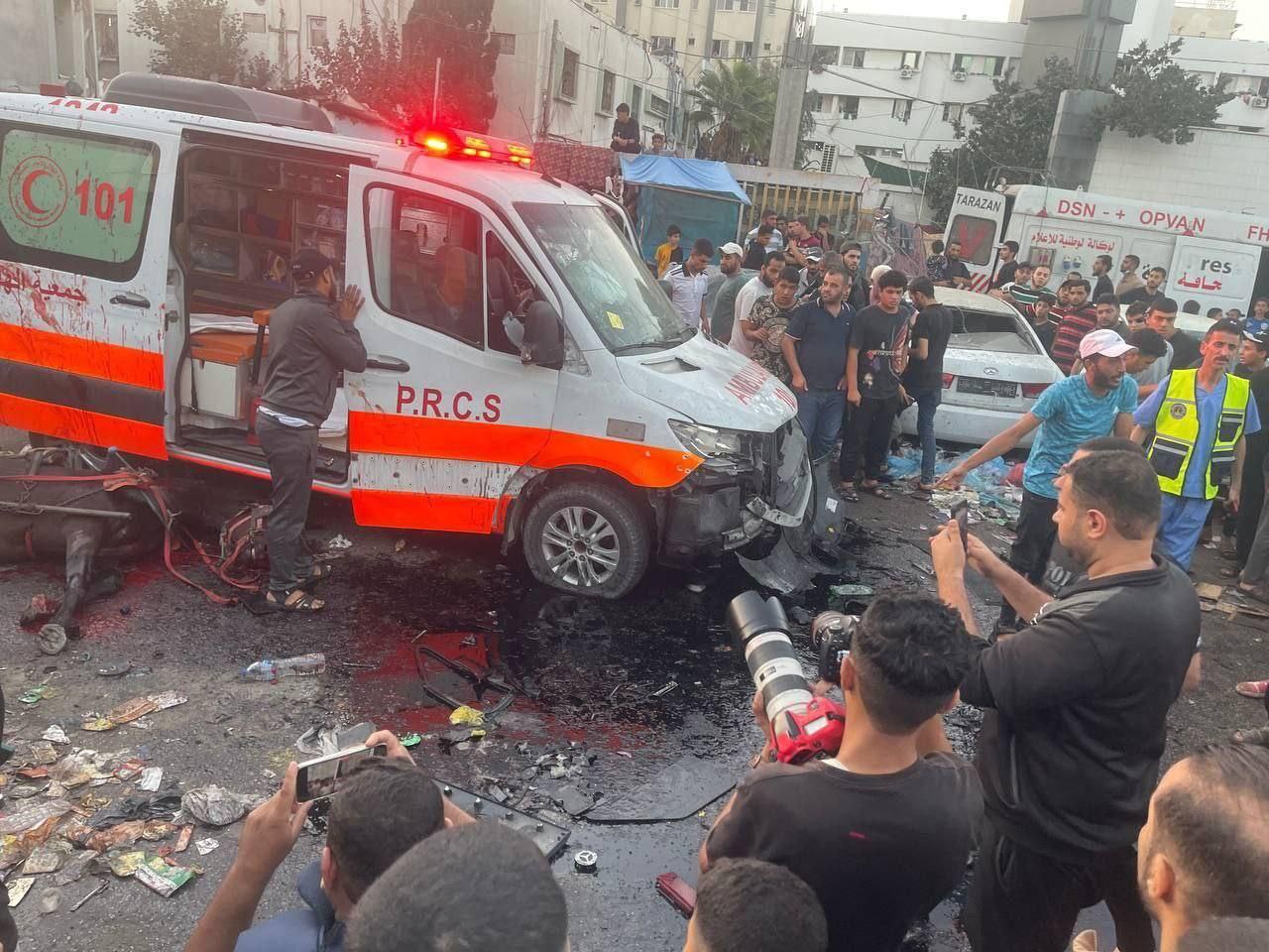 13 killed after Israel bombs Shifa hospital entrance