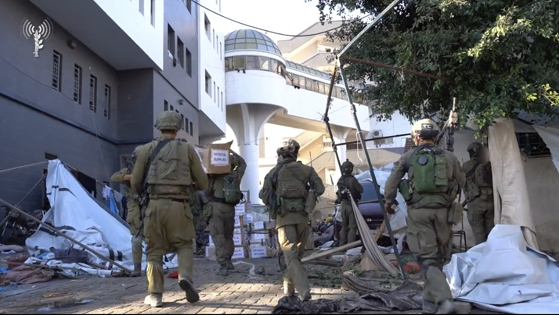 Occupation raids Shifa medical complex, pushes dozens more families to Gaza’s south