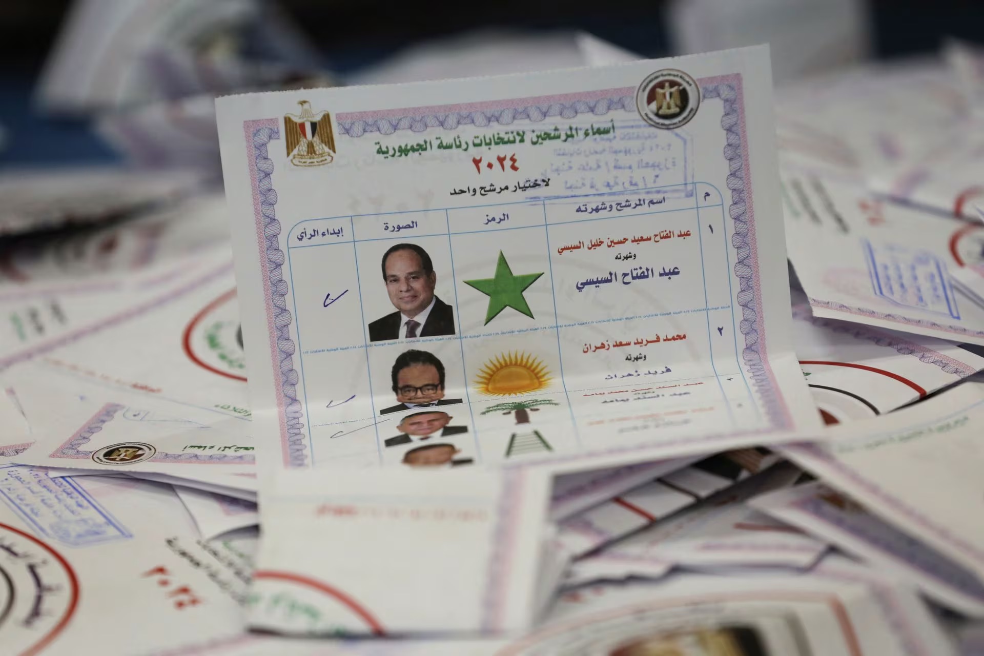 President Abdel Fattah al-Sisi re-elected until 2030