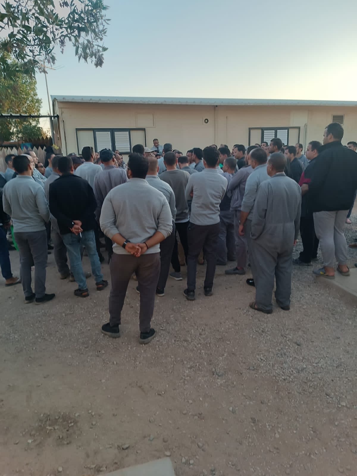 Over 200 employees of Care Services on strike for better wages at Sinai peacekeeping forces camp