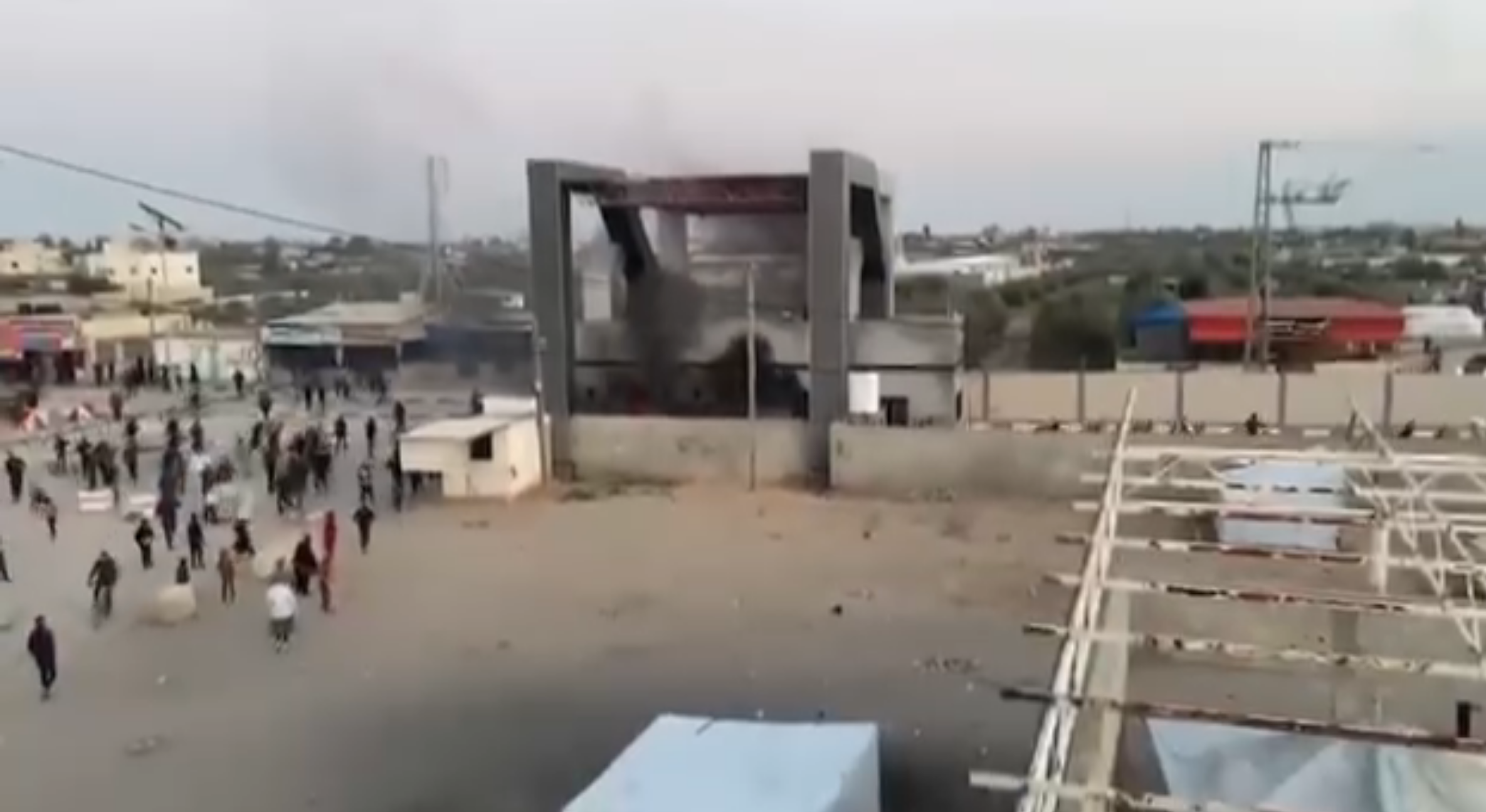 Boy’s death in shootout to prevent attack on aid truck prompts Palestinian tribe to assault Rafah crossing