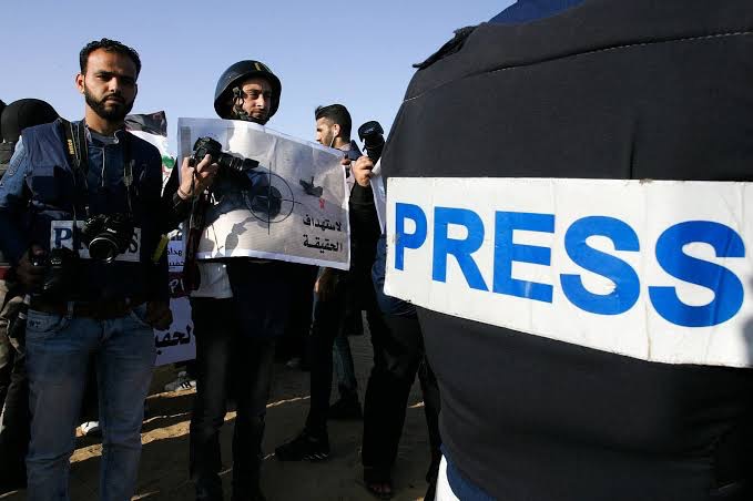 Several journalists targeted by Israeli military in operation on Nuseirat, central Gaza