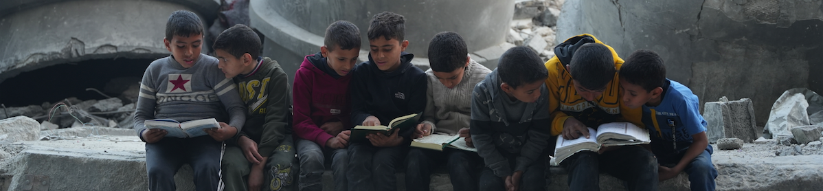 Ramadan prayers in Gaza