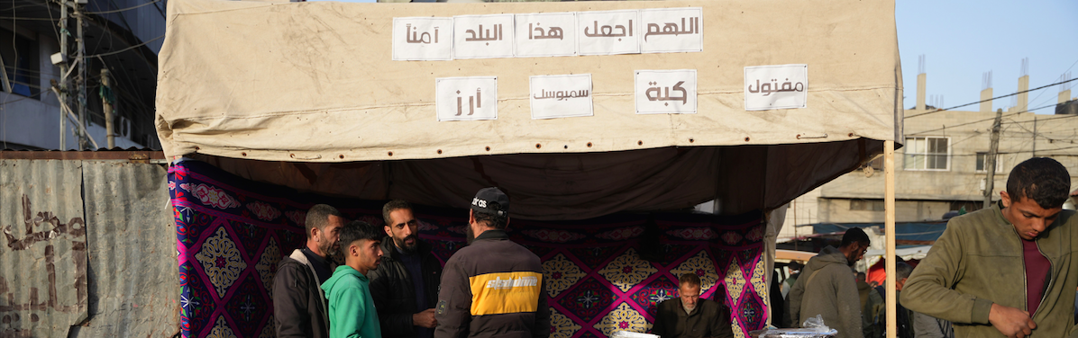 Challenges of breaking fast in Gaza
