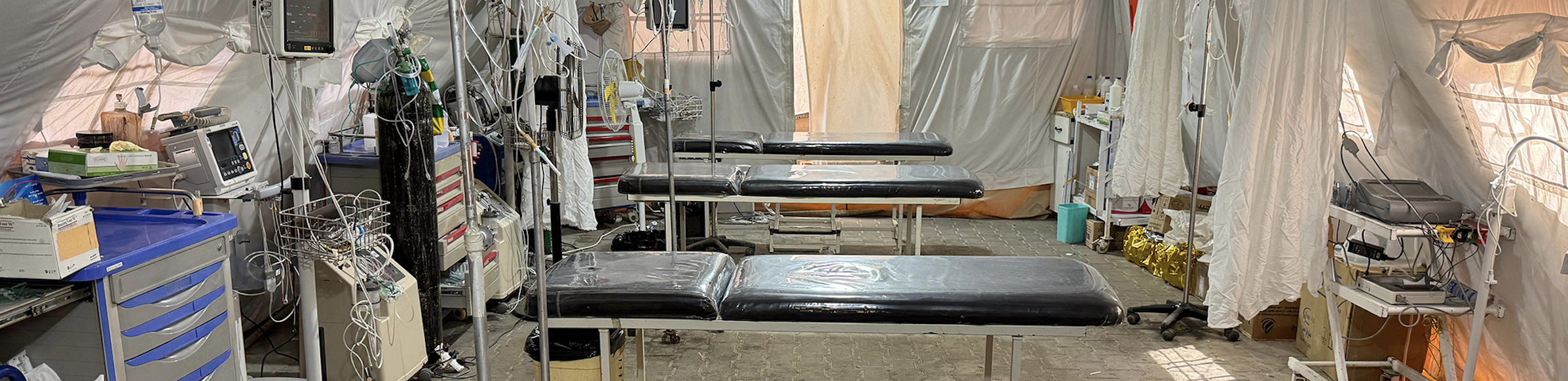 Rafah’s sole functioning hospital