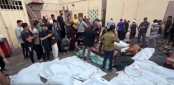 ناجون من مقتلة «النُصيرات» يستعيدون 45 دقيقة من مشاهد «يوم الحشر»