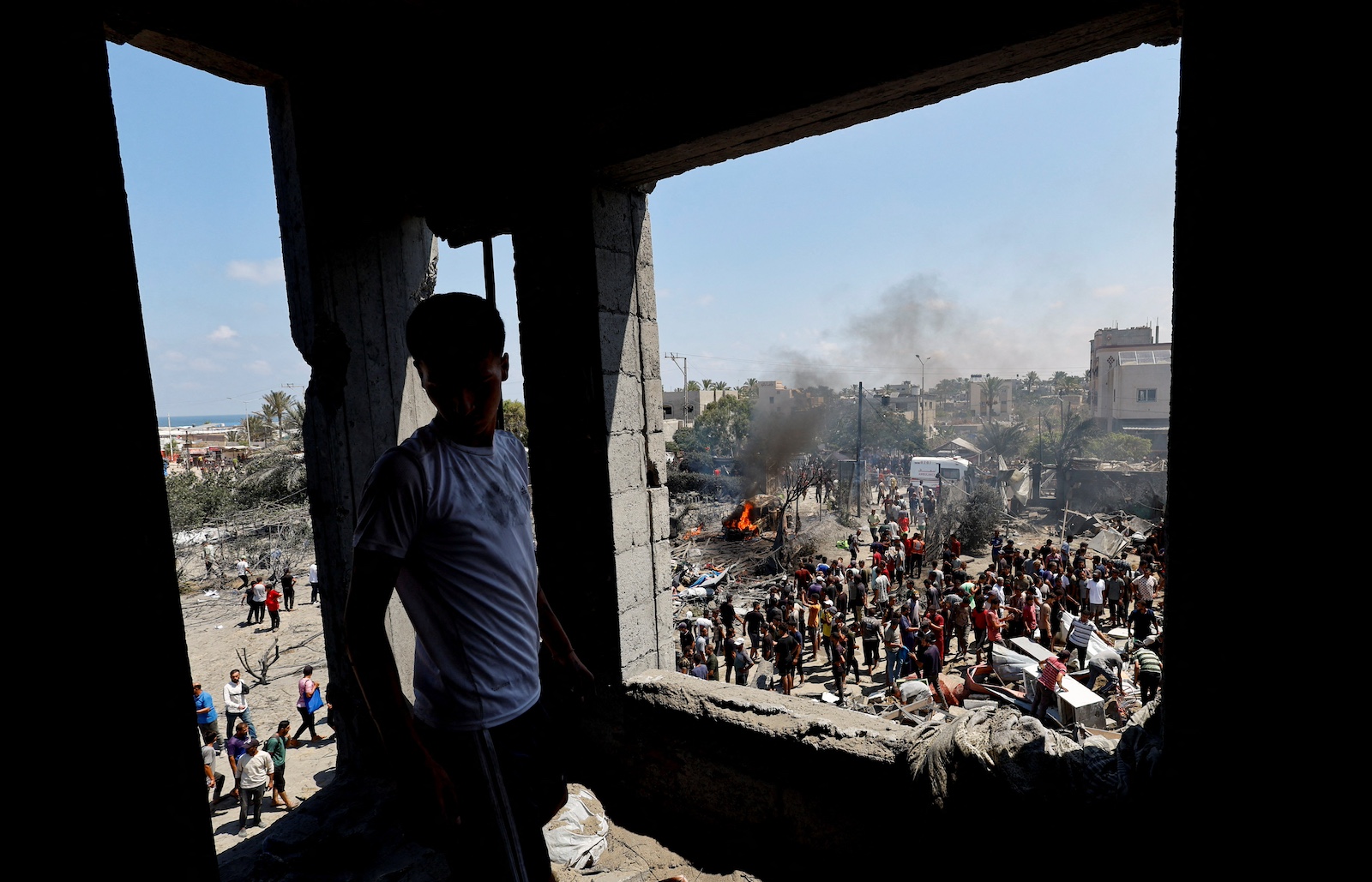 At least 86 Palestinians killed, hundreds injured in Israeli raids on southern, central Gaza including in designated safe zone