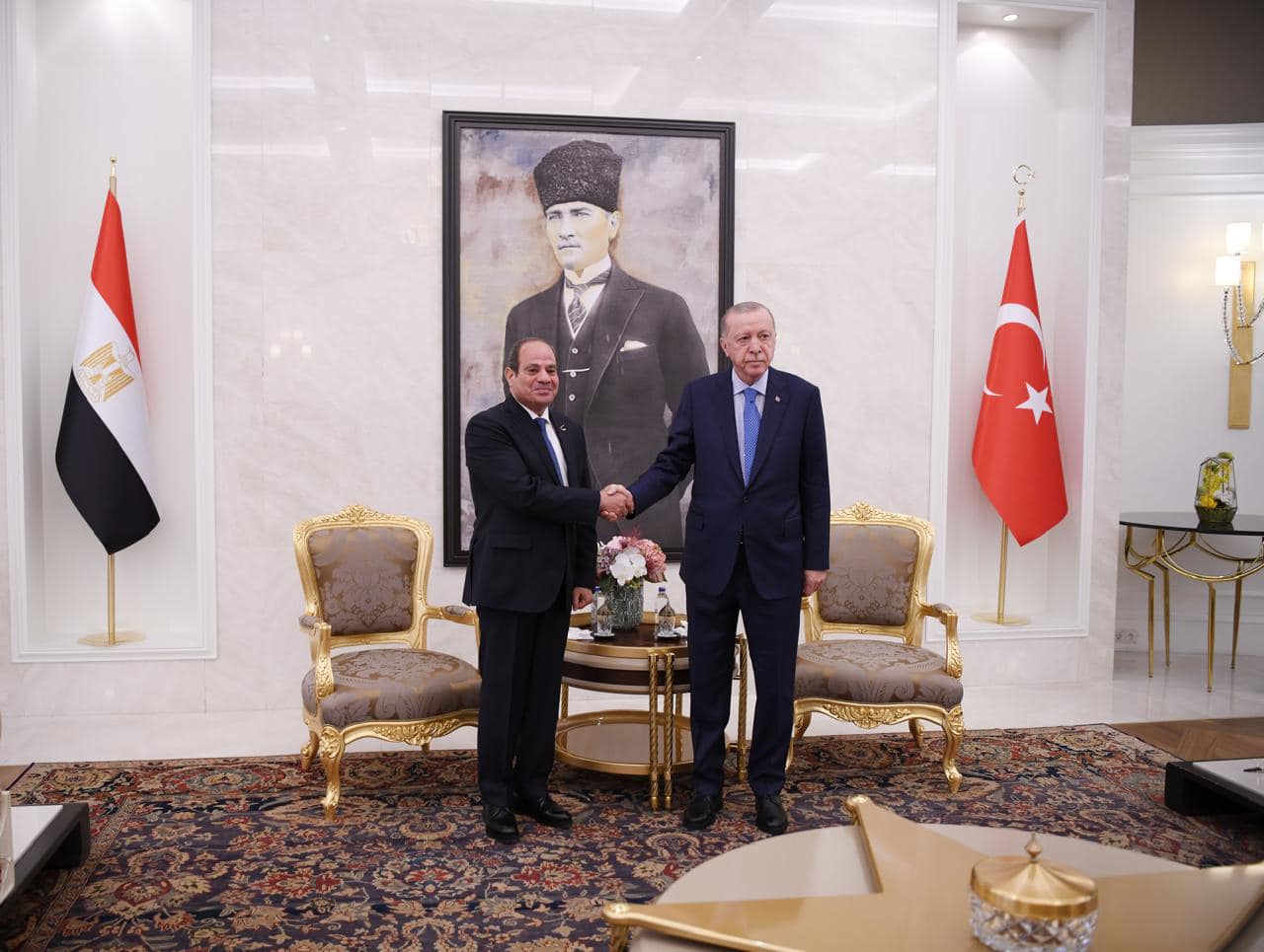 مع إنهاء حرب غزة وزيادة التبادل التجاري.. السيسي وأردوغان يتفقان على وحدة الصومال وليبيا