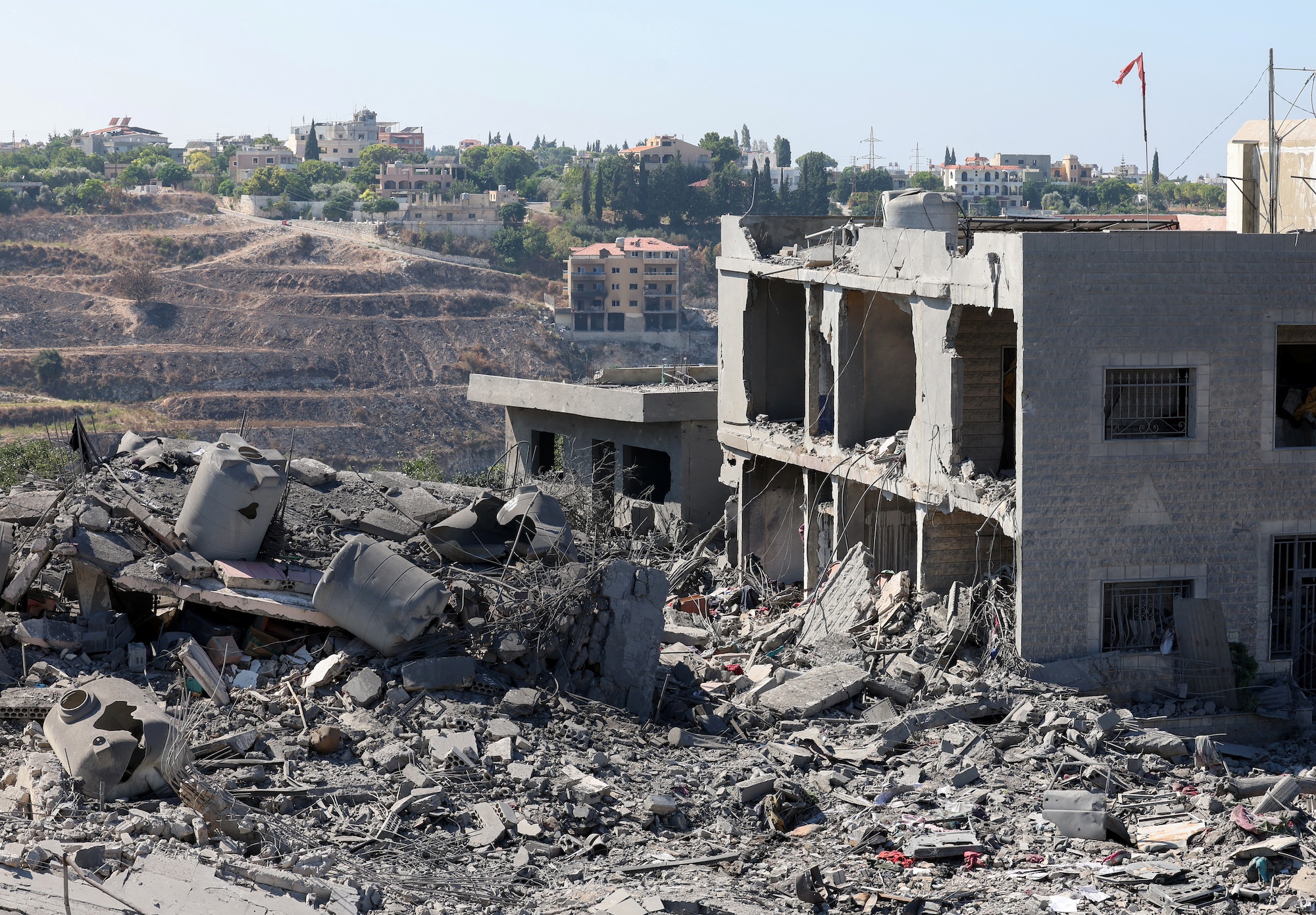 Israel threatens Lebanese social support organization in Beirut, kills family, damages infrastructure