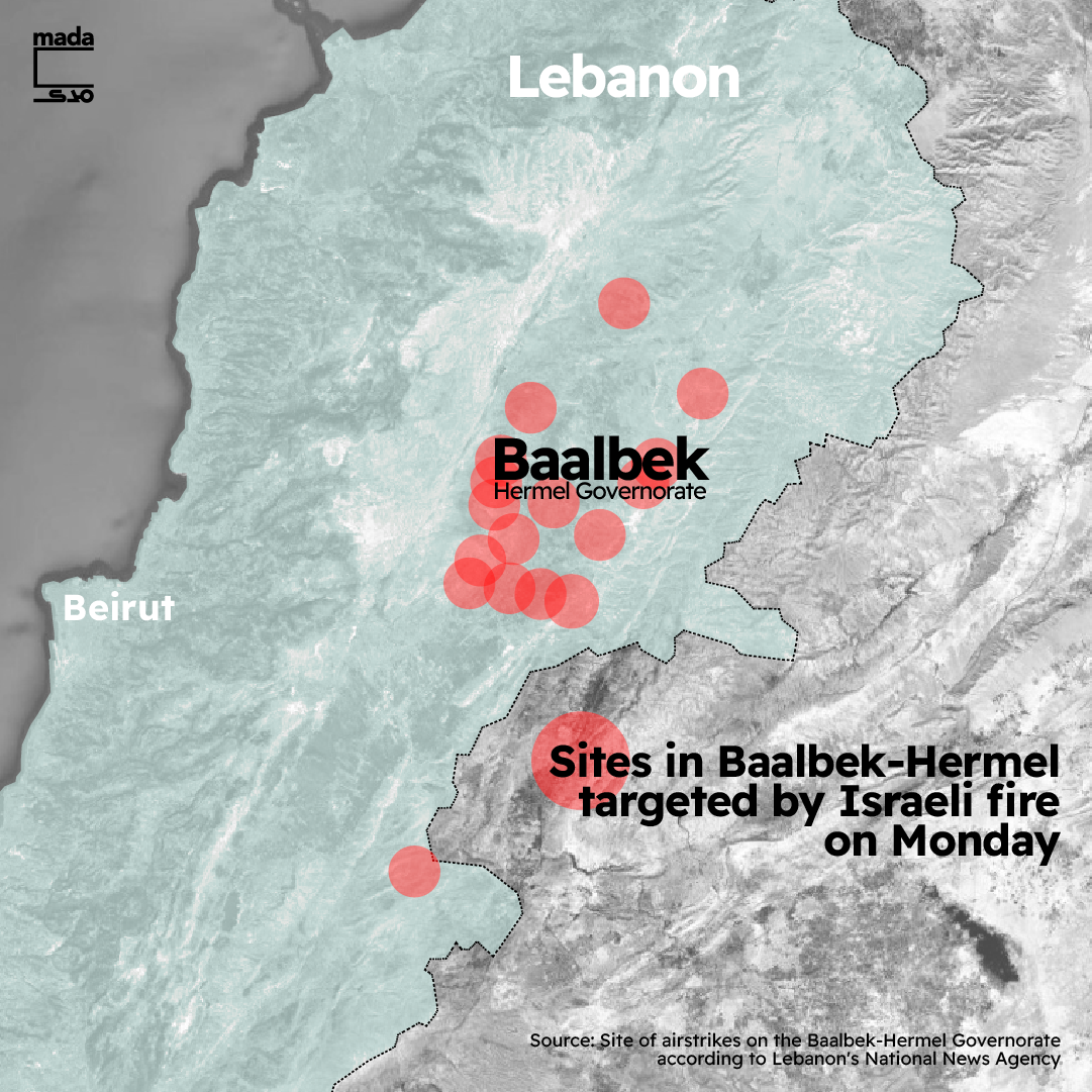 Israel kills 66 people in Baalbek in one of its most violent days of aggression on Lebanon