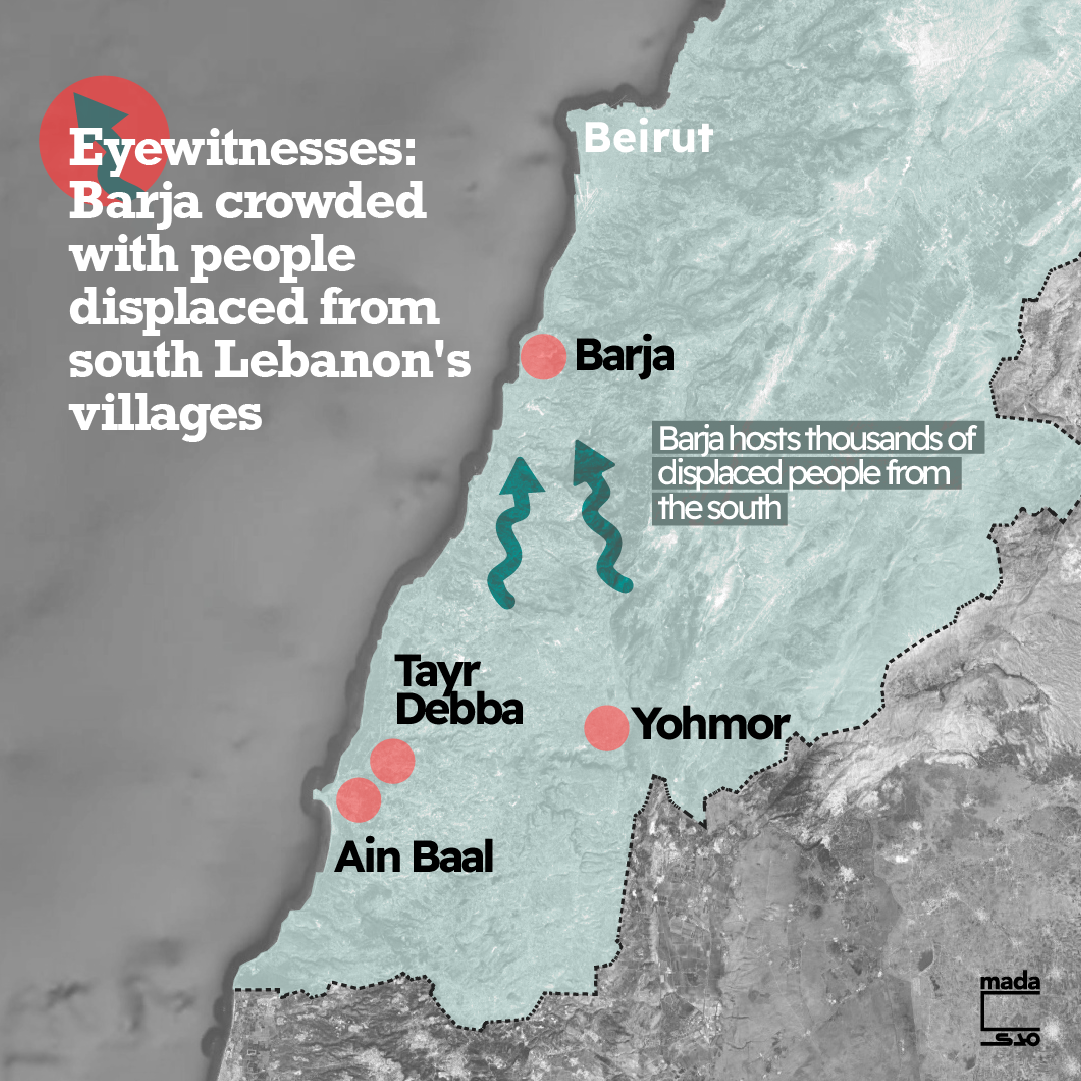 Israel kills 20 in airstrike on displaced people in Barja residential building