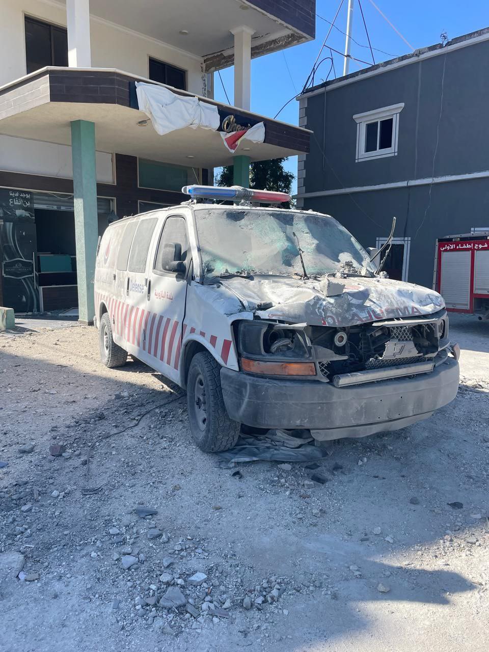 Israeli raids kill 2 paramedics, injure 7 near Tibnin Hospital, Lebanese Health Ministry condemns pattern of attacks