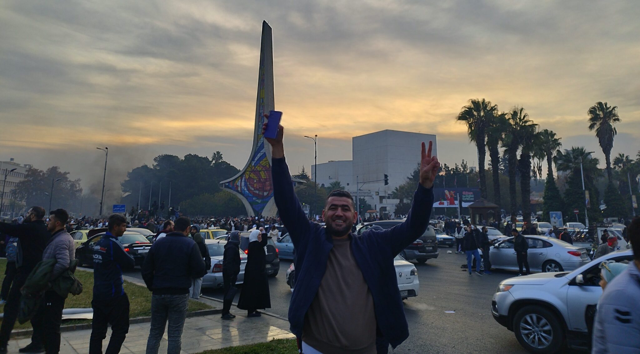 Scenes from the Damascus regime’s collapse: ‘Something out of dreams’