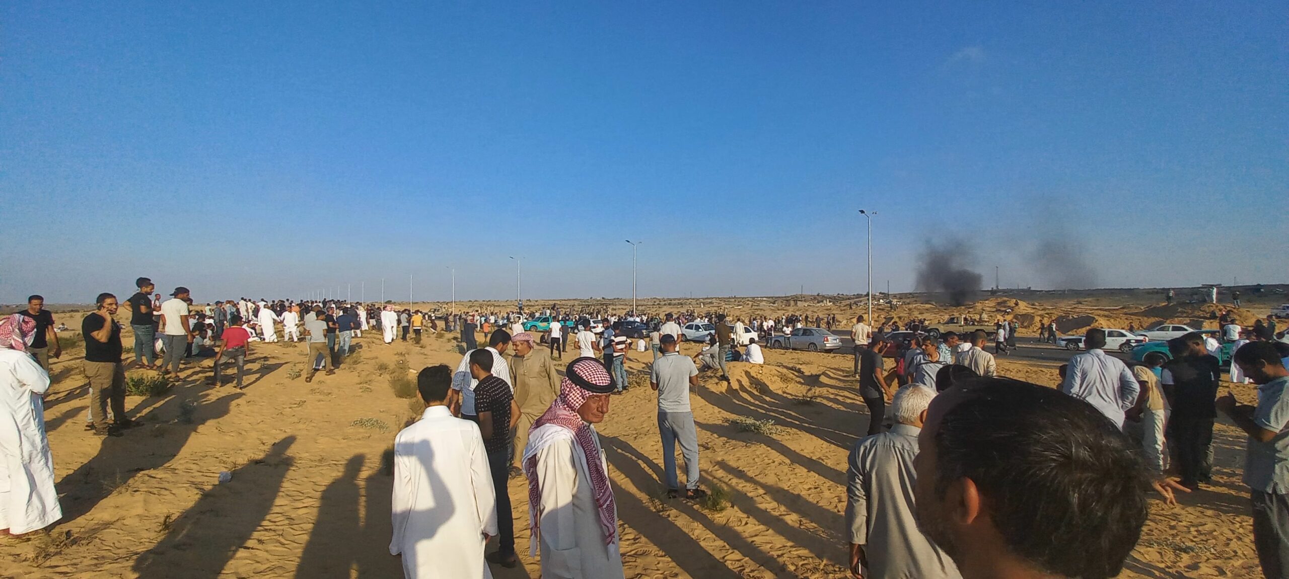 «سيناء لحقوق الإنسان»: المحكمة العسكرية تقضي بسجن 62 شخصًا في تظاهرات «حق العودة».
