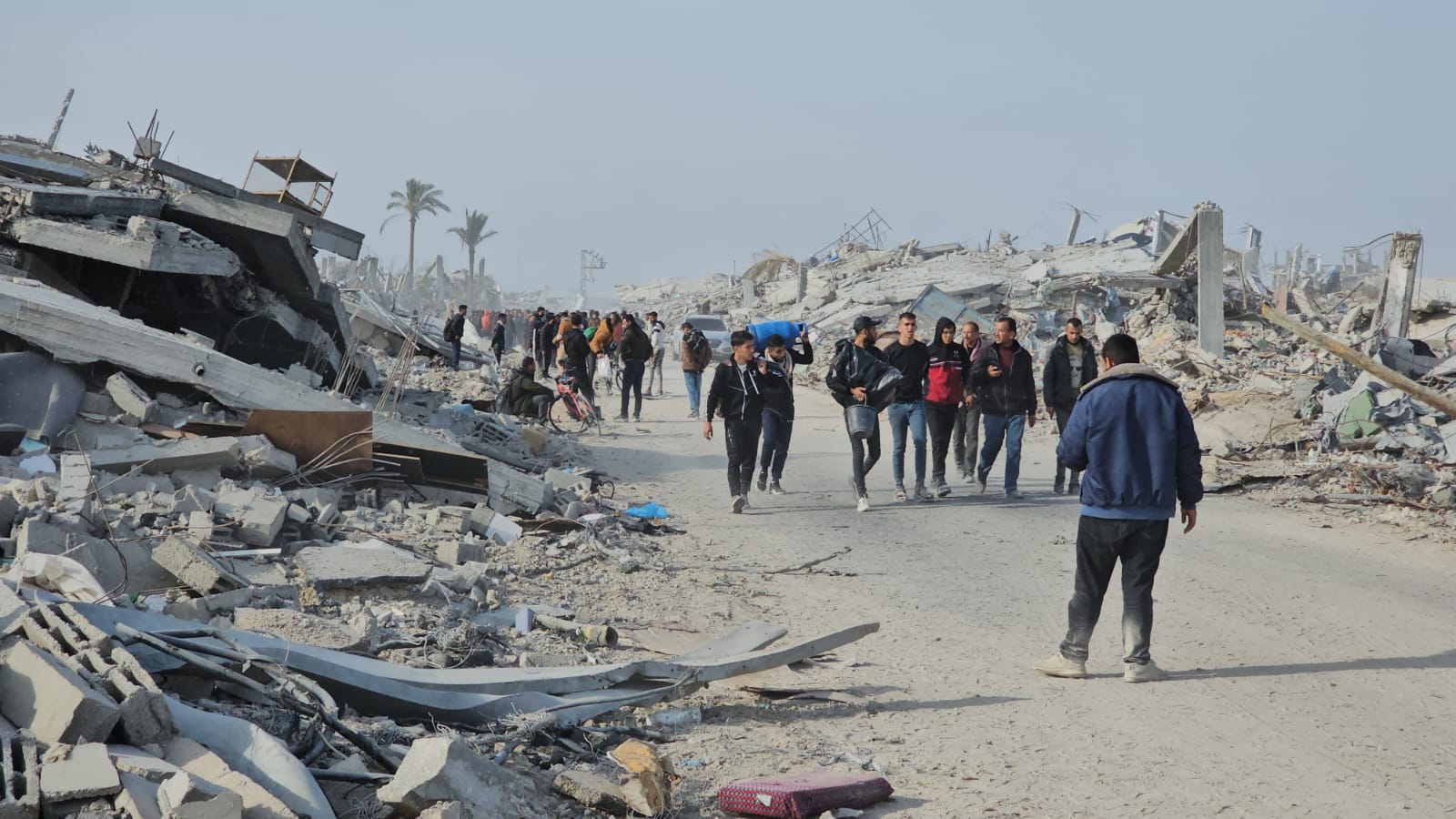 Attempting to return to Rafah: A city leveled to the ground