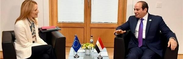 السيسي يلتقي رئيسة البرلمان الأوروبي.. وعبد العاطي يتطلع لـ«الشريحة الثانية» من «حزمة التمويل» 