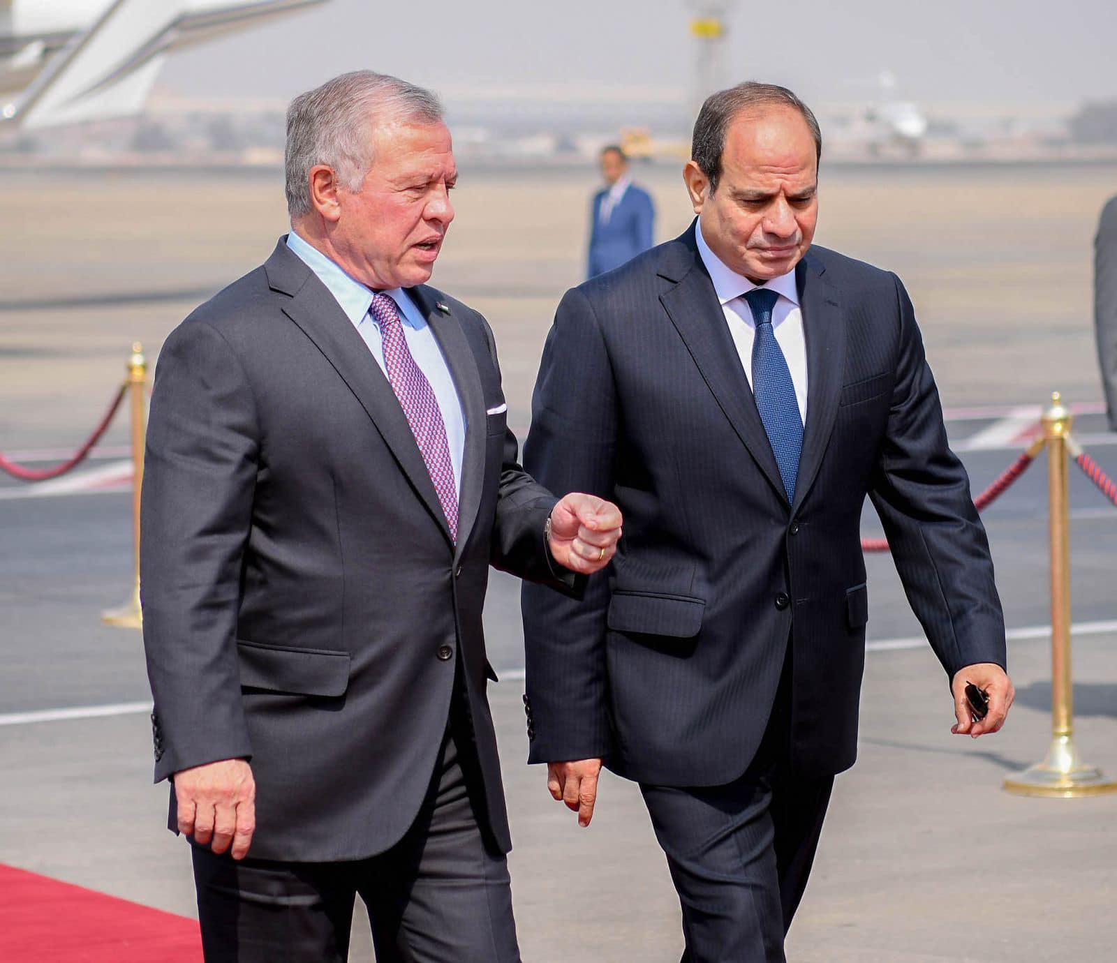 Sisi, King Abdullah II stress urgent need for Gaza reconstruction without displacement of Palestinians