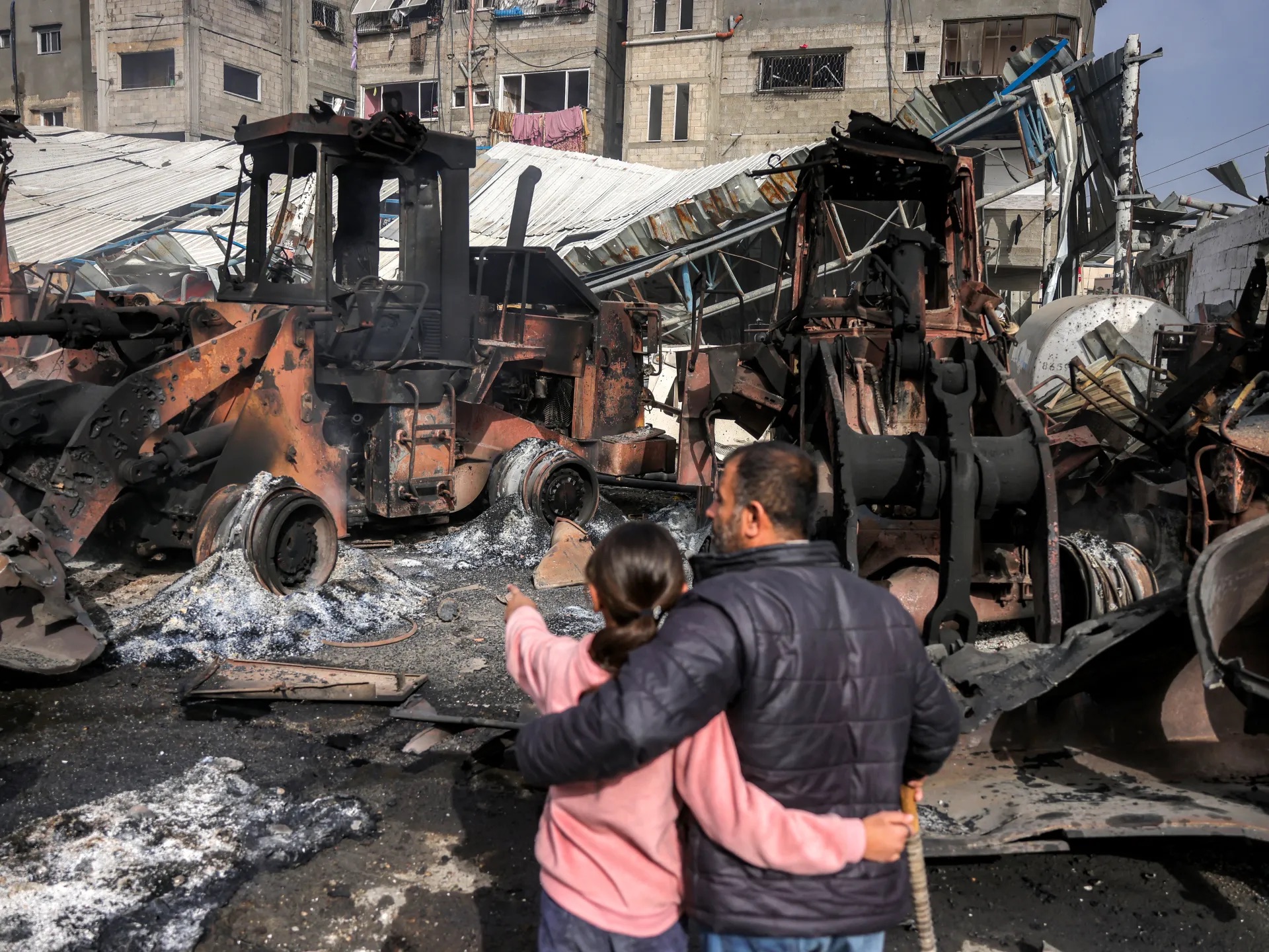 Israel shells civil defense depot in Gaza, destroying equipment used in vital rescue operations
