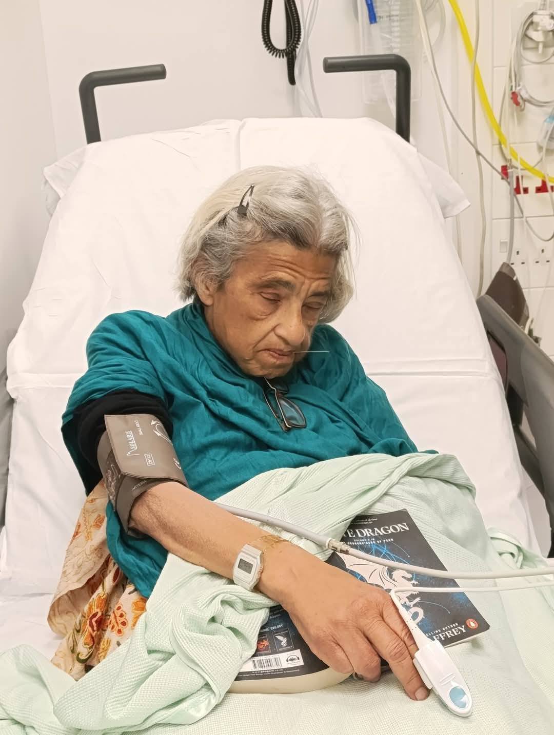 Laila Soueif hospitalized amid hunger strike for her son’s release