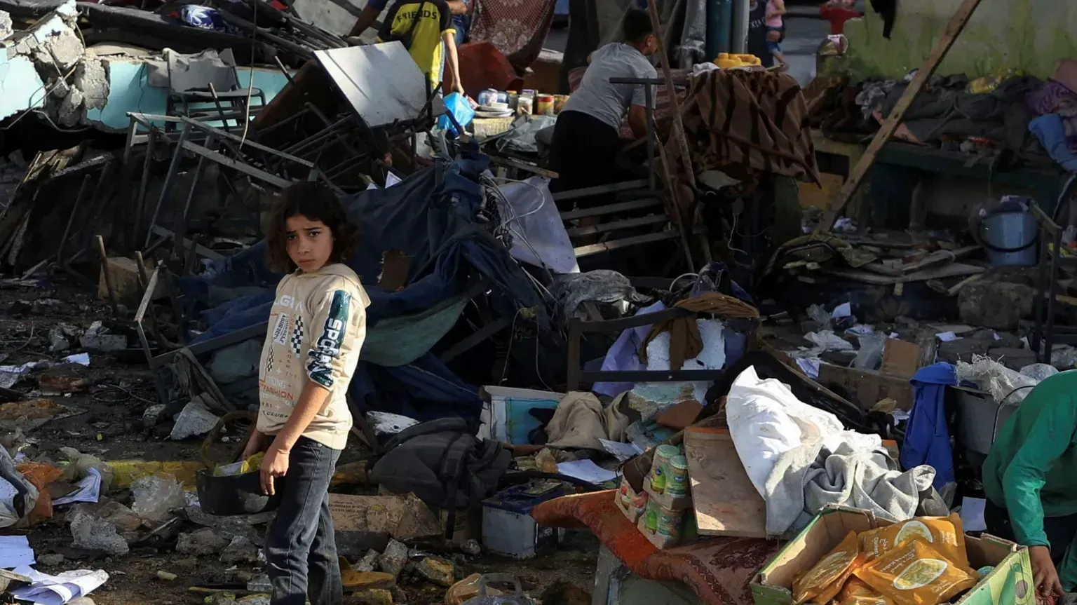 ‘They were burned alive’: Israel bombs school sheltering thousands, premises engulfed in flames