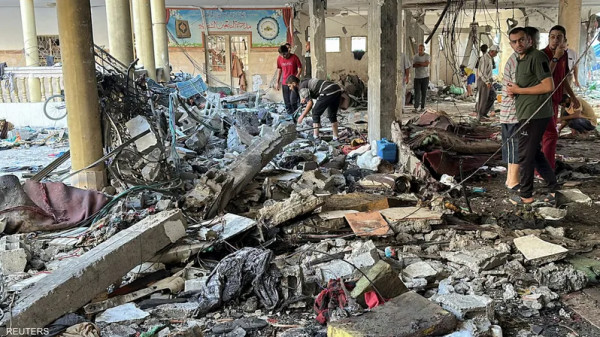 إسرائيل تقصف مدرستين تؤويان نازحين ومطعمًا وسوقًا شعبيًا | «القسّام» توقِع قوات إسرائيلية في «أبواب الجحيم» برفح وفي حقل ألغام بخان يونس