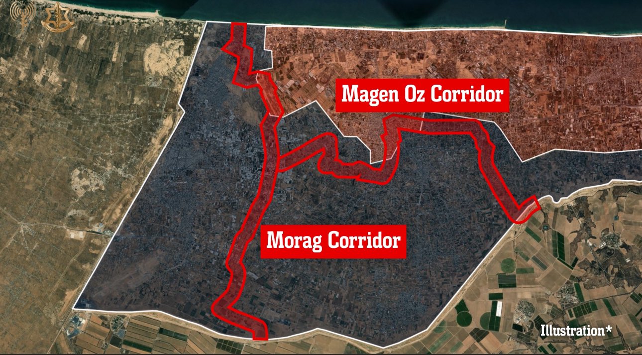 Israel forces announce new ‘Magen Oz’ corridor to cut off east Khan Younis amid truce talks