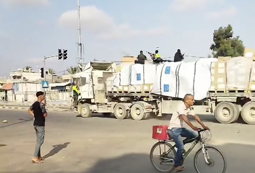 Israel conducts double strike on aid security teams in northern Gaza, killing 5