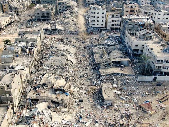 For residents of Gaza City’s Zeitoun neighborhood, Israel’s avowed ground campaign is already here