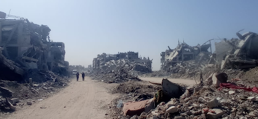 A walk through the ruins of Zeitoun