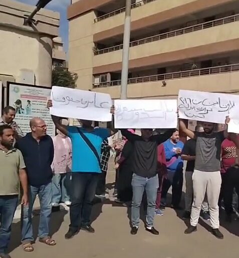 وقفات احتجاجية لعمال «مياه القاهرة» للمطالبة بحقوقهم المالية وتثبيت المؤقتين